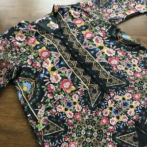 Johnny Was Silk Kimono